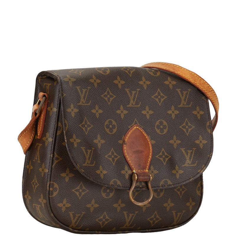 Louis Vuitton Saint Cloud GM Canvas Shoulder Bag M51242 in Fair condition