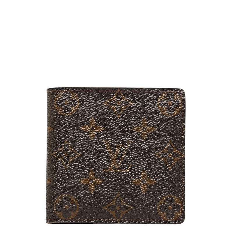 Louis Vuitton Portefeuille Marco Bifold Wallet Canvas Short Wallet M61675 in Good condition