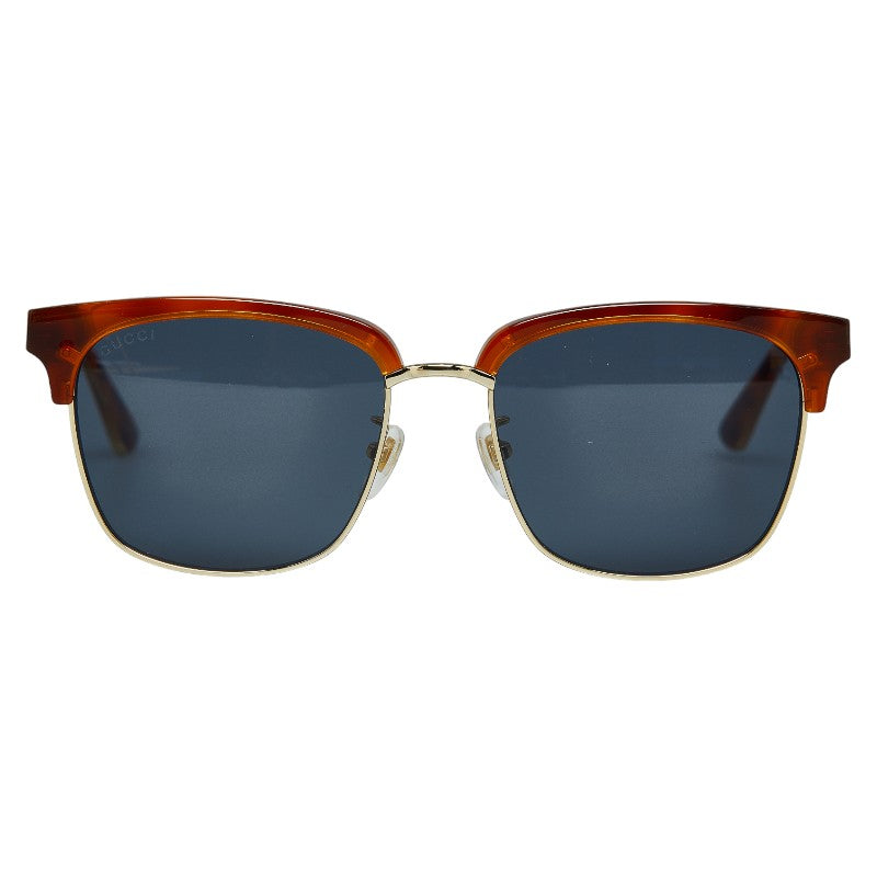 Gucci Plastic Sunglasses GG0382S Brown Blue