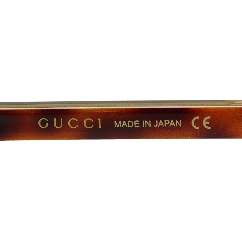 Gucci Plastic Sunglasses GG0382S Brown Blue