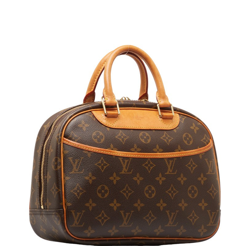 Louis Vuitton Monogram Trouville Canvas Handbag M42228 in Good condition