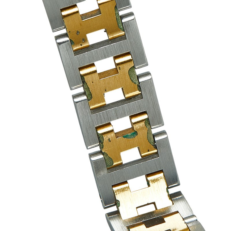 Hermes Clipper Quartz Watch Stainless Steel