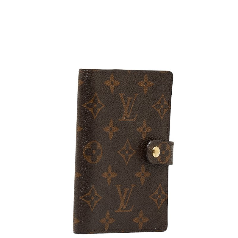 Louis Vuitton Agenda PM Canvas Notebook Cover R20005 in Good condition