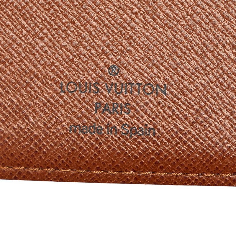 Louis Vuitton Monogram Agenda PM Notebook Cover R20005 in Very Good Condition