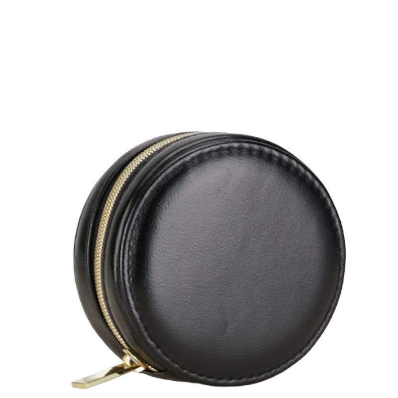 Yves Saint Laurent Polyester Circle Round Pouch