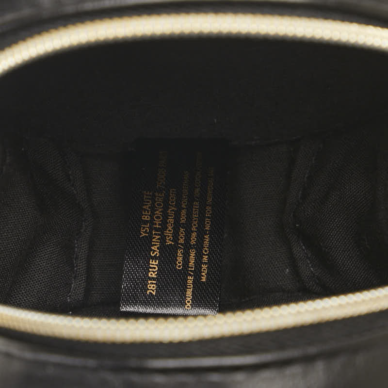 Yves Saint Laurent Polyester Circle Round Pouch