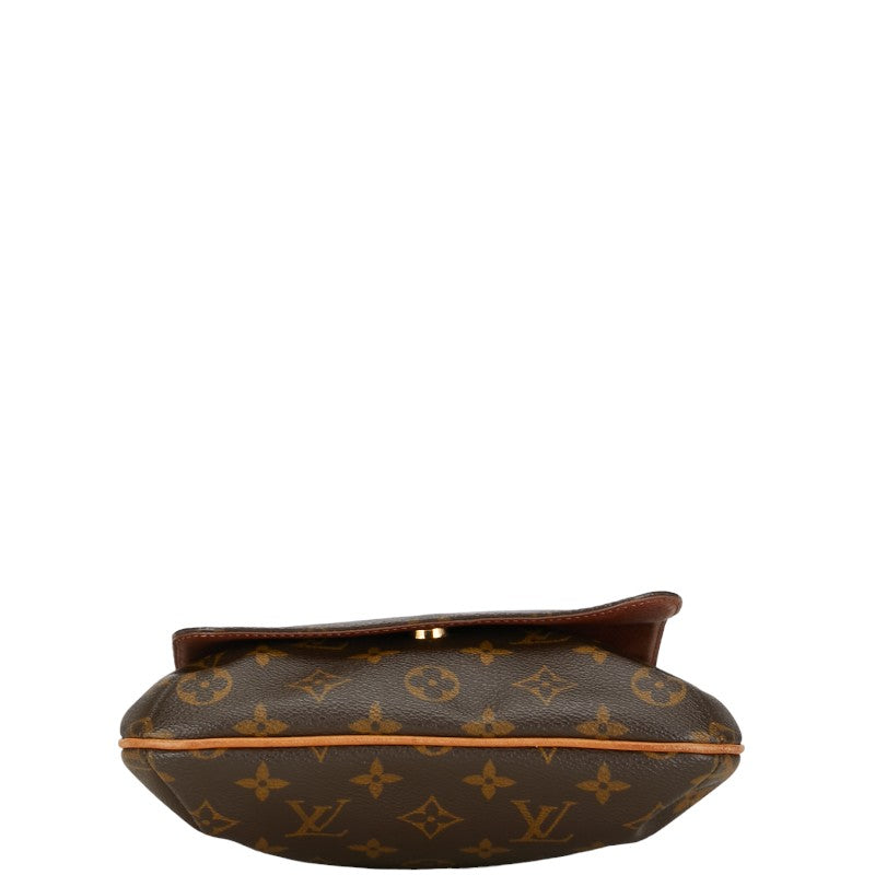 Louis Vuitton Monogram Musette Salsa Short Shoulder Bag M51258 Brown PVC Leather in Very Good Condition