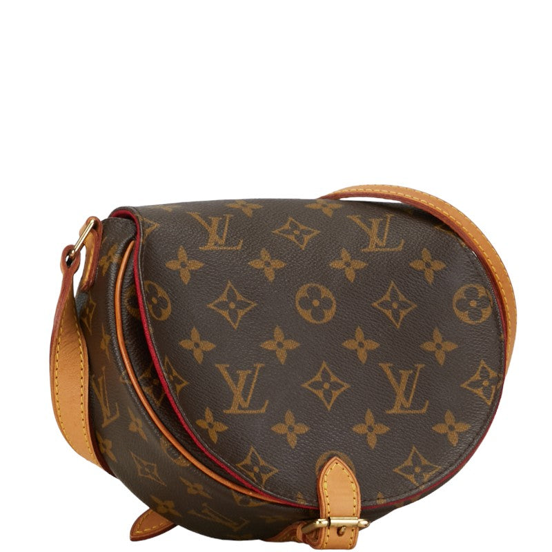 Louis Vuitton Monogram Tambourin Shoulder Bag Brown