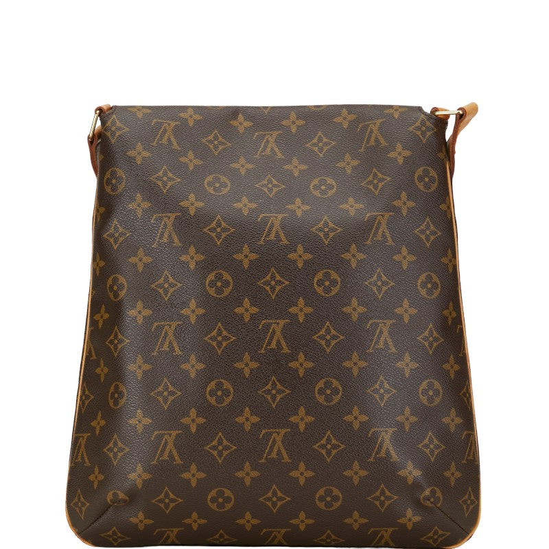 Louis Vuitton Monogram Musette Shoulder Bag M51256 Brown PVC Leather in Very Good Condition