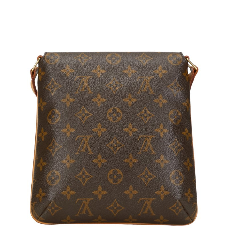 Louis Vuitton Monogram Musette Salsa Short Shoulder Bag M51258 Brown PVC Leather in Very Good Condition