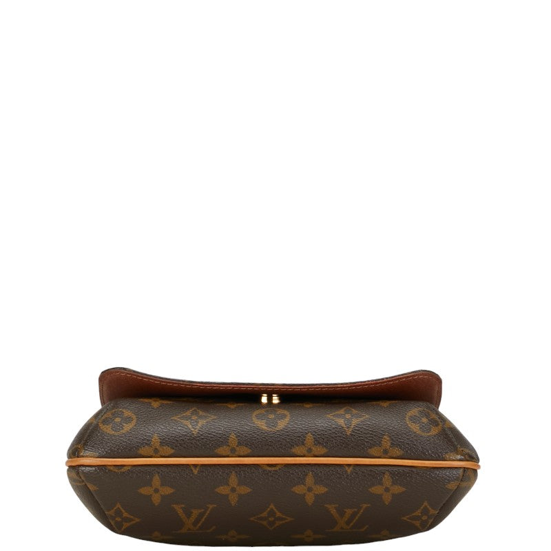 Louis Vuitton Monogram Musette Salsa Short Shoulder Bag M51258 Brown PVC Leather in Very Good Condition