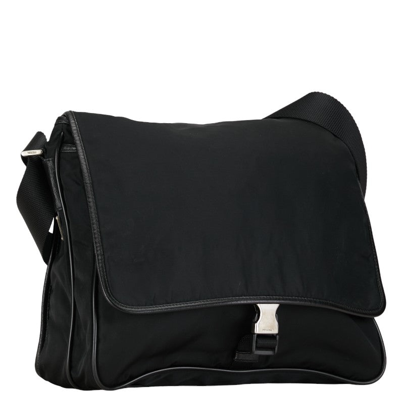 Prada Tessuto Crossbody Bag  Canvas Shoulder Bag in Good condition