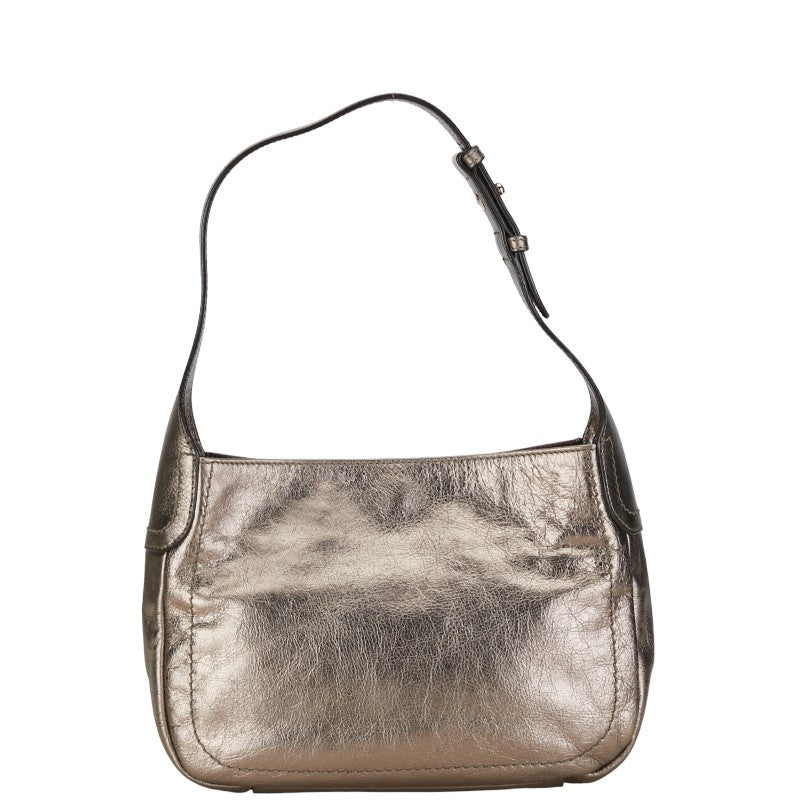 Salvatore Ferragamo Leather Gancini Shoulder Bag