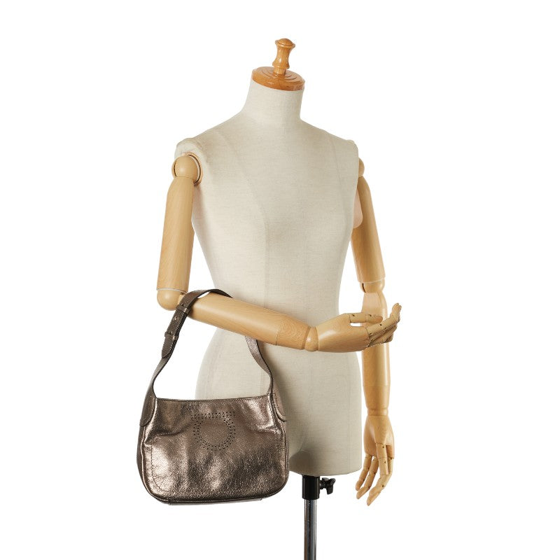 Salvatore Ferragamo Leather Gancini Shoulder Bag