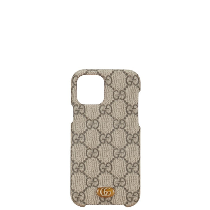 Gucci GG Ophidia Iphone 12 Case Canvas Other 668406.0 in Excellent condition