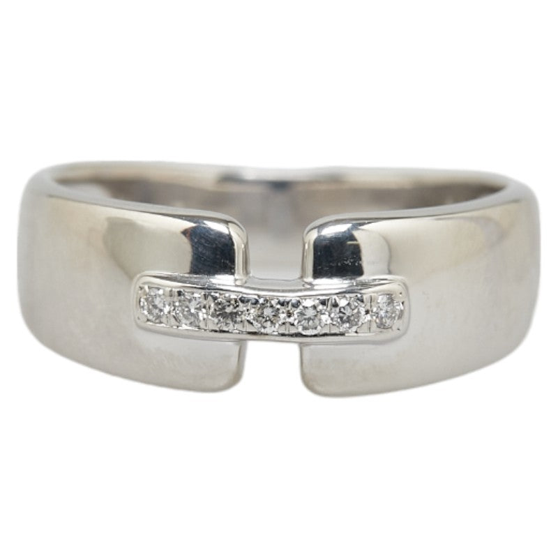 Vandome K18WG White Gold Diamond Ring 12.5 in Great Condition