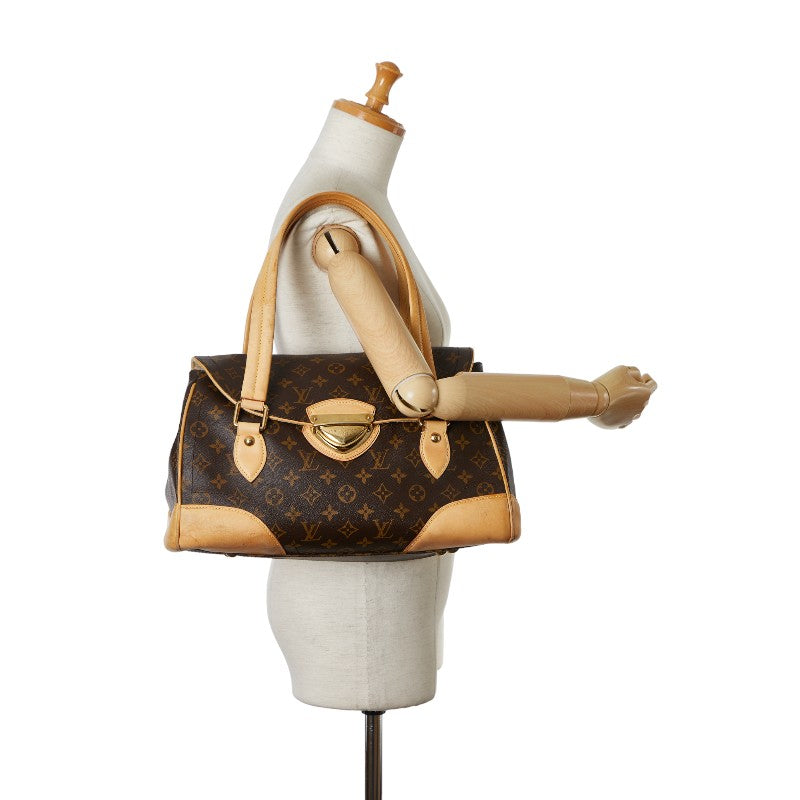 Louis Vuitton Beverly GM Handbag Shoulder Bag Brown