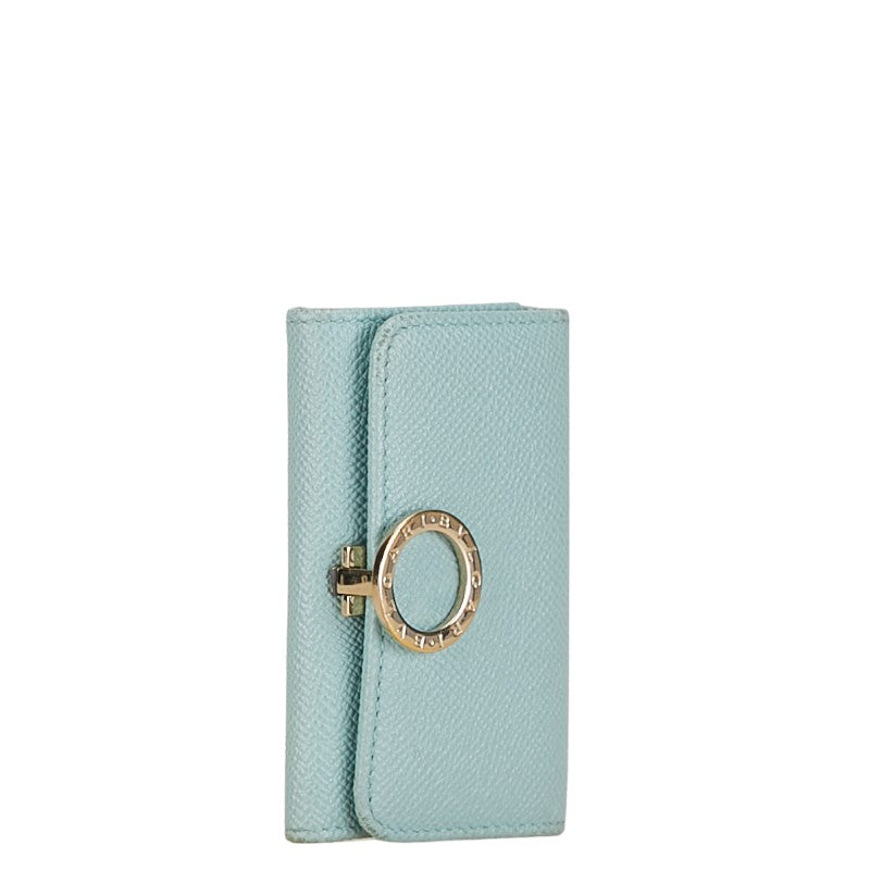 Bvlgari Leather Key Case Green