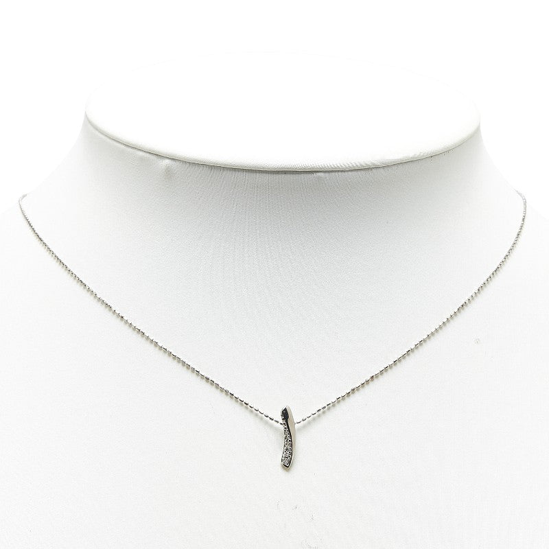 K10WG White Gold Diamond Necklace