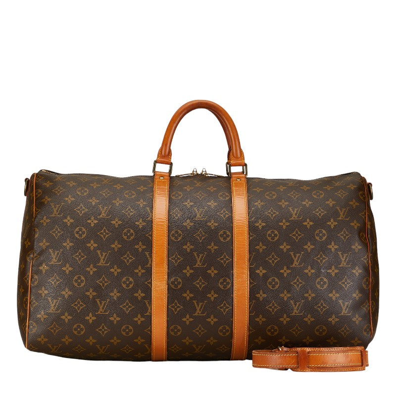 Louis Vuitton Keepall 55 Canvas Travel Bag M41424 in Fair condition