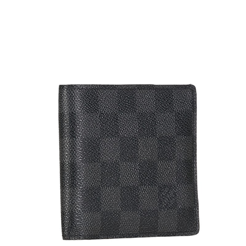 Louis Vuitton Portefeuille Amerigo Bifold Wallet Canvas N41635 in Good condition