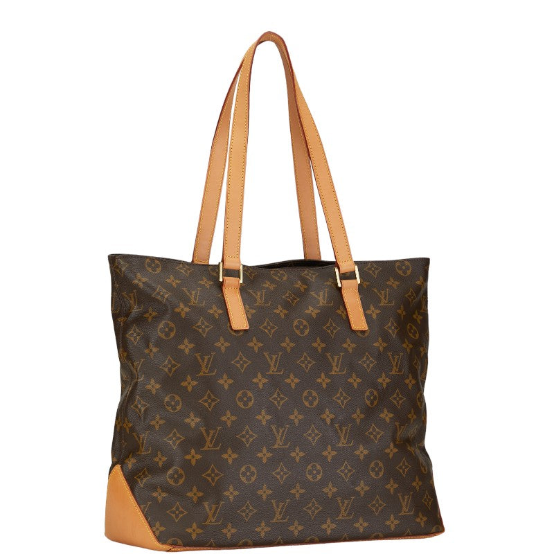 Louis Vuitton Cabas Mezzo Tote Bag Canvas Tote Bag M51151 in Good condition