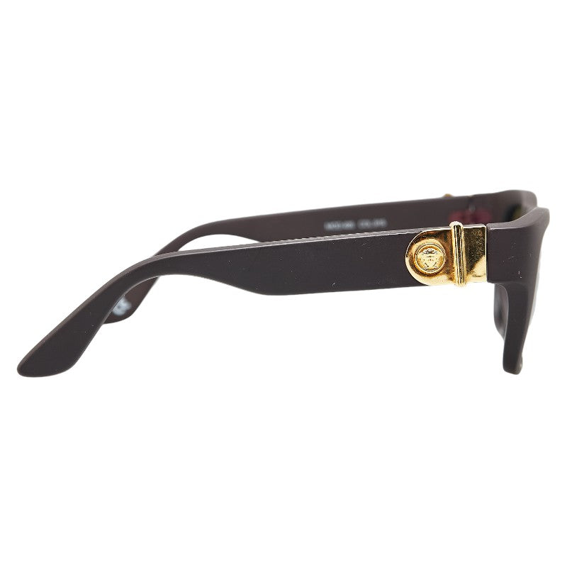 Versace Medusa Sunglasses Brown Black Plastic in Very Good Condition