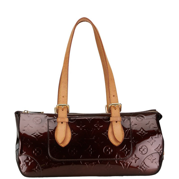 Louis Vuitton Patent Leather Rosewood Avenue Handbag M93510