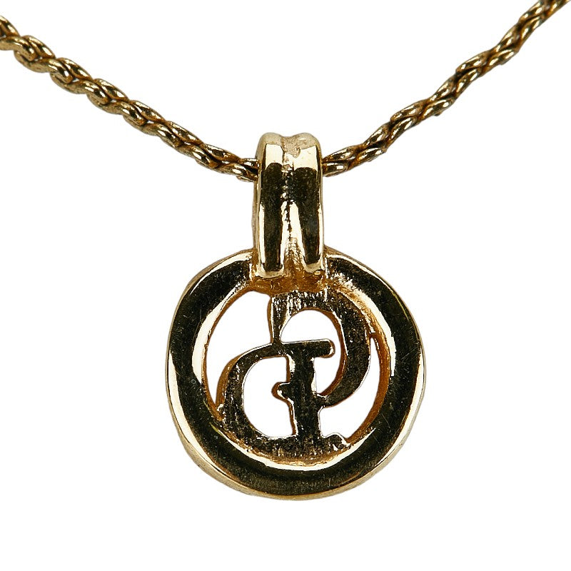 Dior CD Logo Gold Necklace