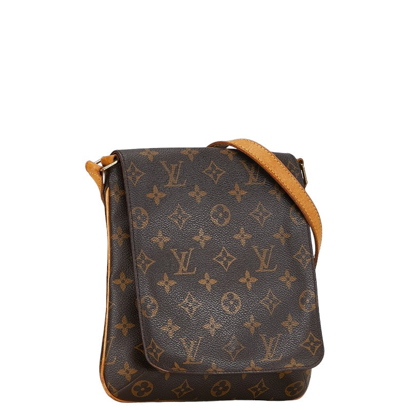 Louis Vuitton Monogram Musette Salsa Long Shoulder Bag M51387 Brown PVC Leather in Very Good Condition