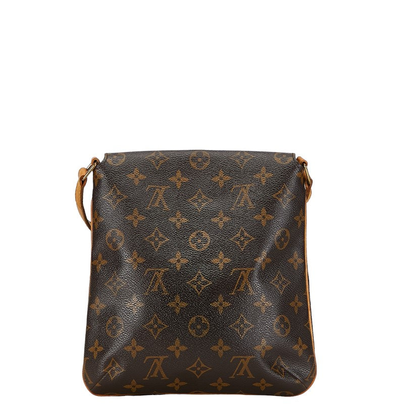 Louis Vuitton Monogram Musette Salsa Long Shoulder Bag M51387 Brown PVC Leather in Very Good Condition