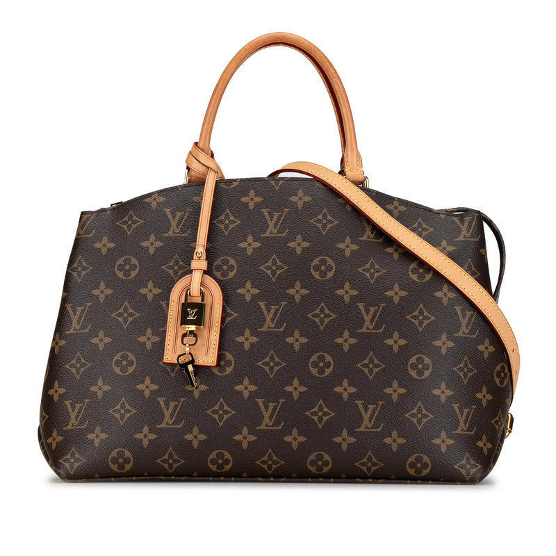Louis Vuitton Grand Palais MM Canvas Handbag M45898 in Good condition