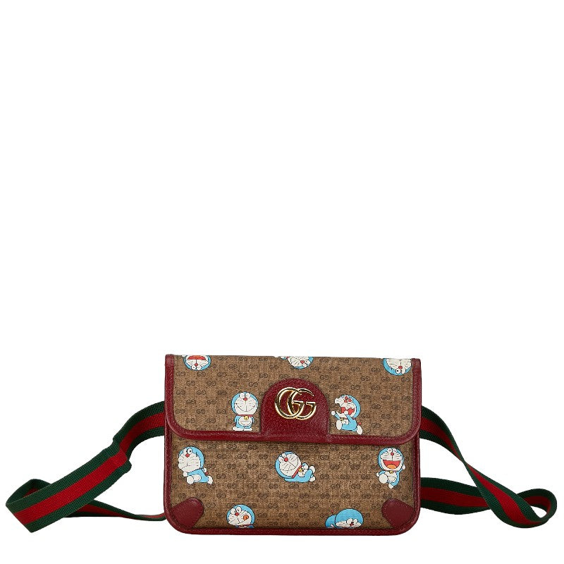 Gucci GG Supreme Doraemon Belt Bag  Canvas Belt Bag 6457817 in Good condition