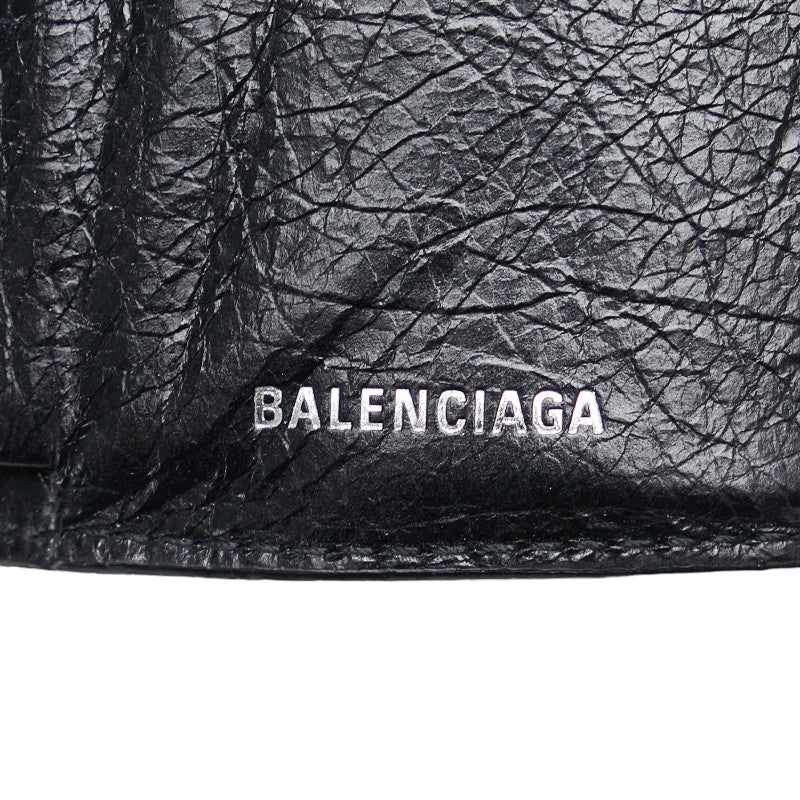 Balenciaga Leather Paper Mini Wallet Graffiti 391446 in Very Good Condition