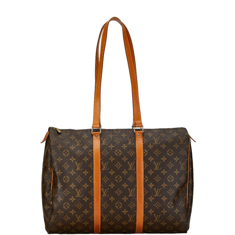 Louis Vuitton Monogram Flanerie 45 Boston Bag M51115 Brown PVC Leather in Very Good Condition