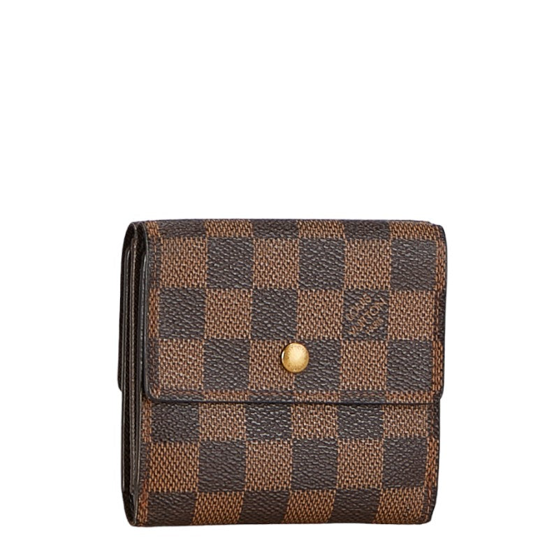 Louis Vuitton Damier Elise Compact Wallet N61654