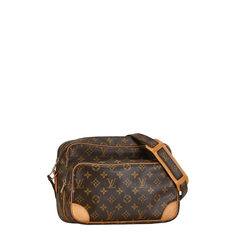 Louis Vuitton Nile Canvas Shoulder Bag M45244 in Good condition