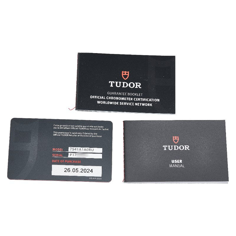 Tudor Black Bay Automatic Watch 7941A1A0RU Stainless Steel Rubber in Excellent Condition