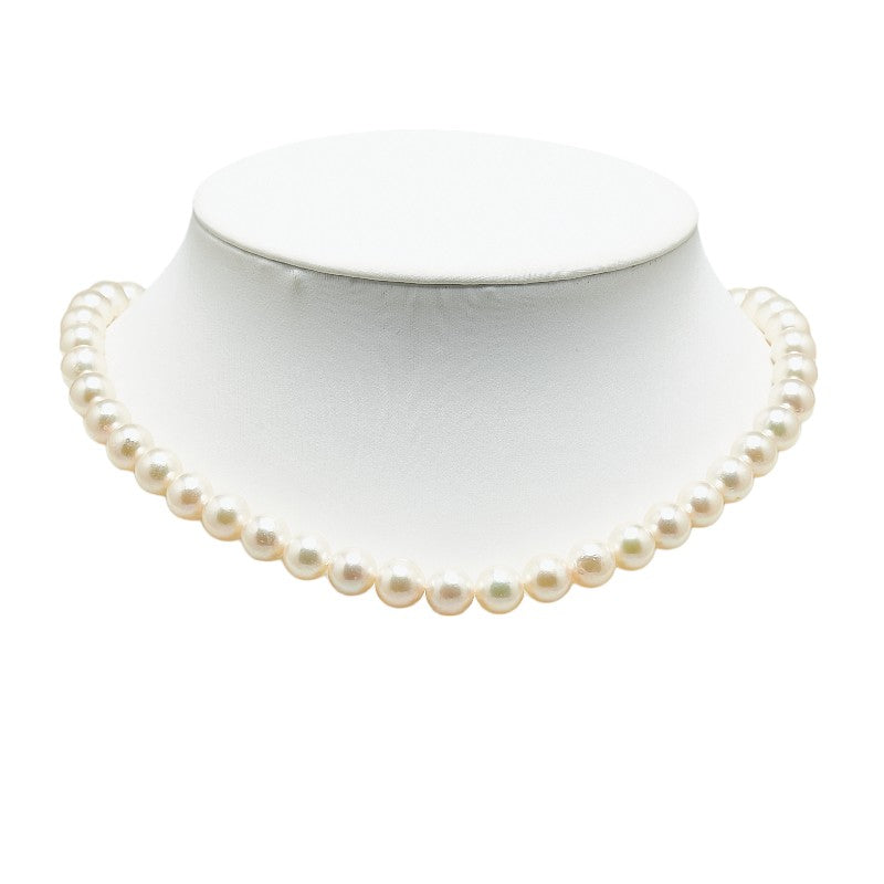 [LuxUness] Classic Pearl Necklace Metal Necklace in Excellent condition
