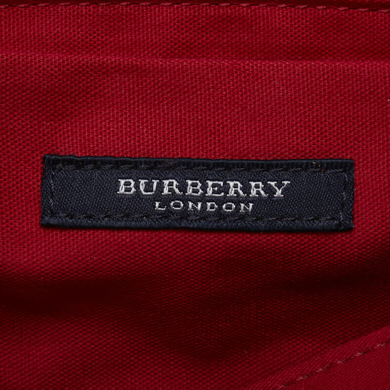 Burberry Nova Check Canvas Crossbody Shoulder Bag in Very Good Condition