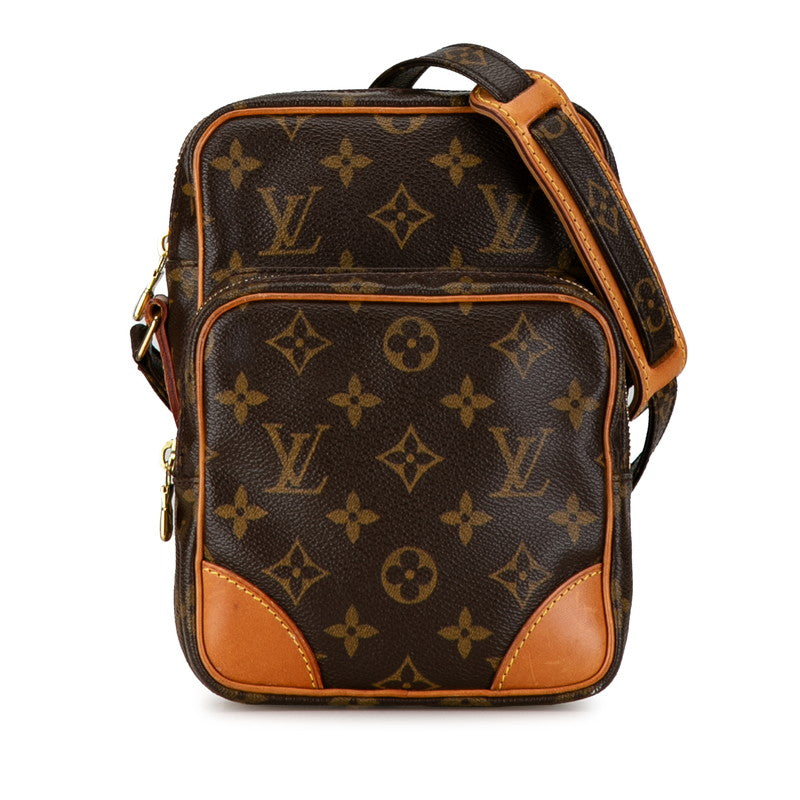 Louis Vuitton Monogram Amazon Shoulder Bag M45236 Brown PVC Leather in Very Good Condition