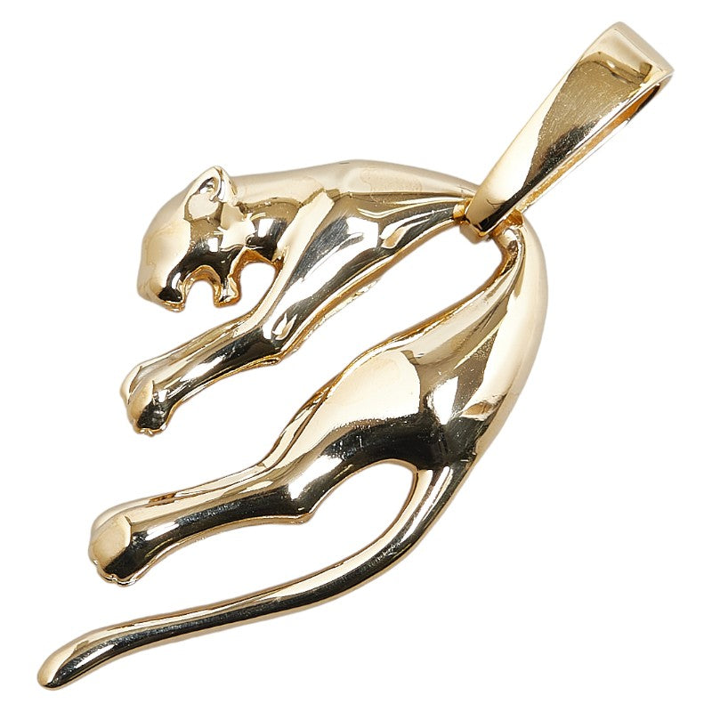 LuxUness 18k Gold Panther Pendant Metal Pendant in Excellent condition