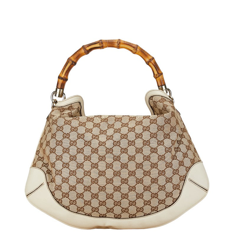 Gucci GG Canvas Bamboo 2WAY Shoulder Handbag 169961