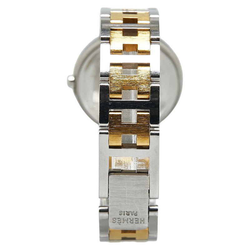 Hermes Windsor Quartz Watch Stainless Steel