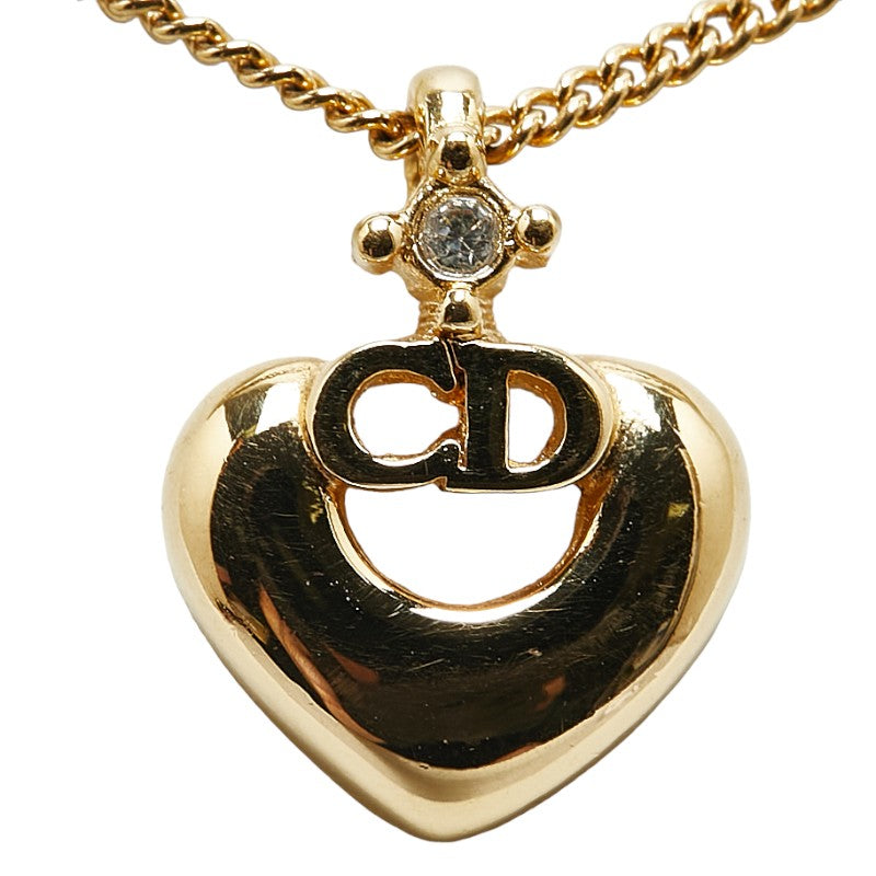 Dior CD Logo Gold Necklace