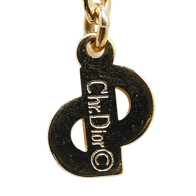 Dior CD Logo Gold Plated Necklace in Great Condition