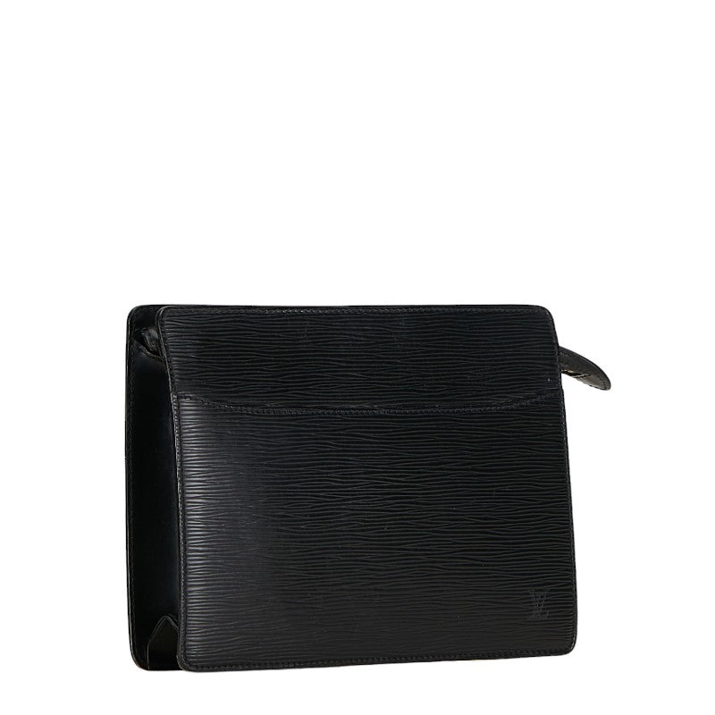 Louis Vuitton Pochette Homme Leather Clutch Bag M52522 in Good condition