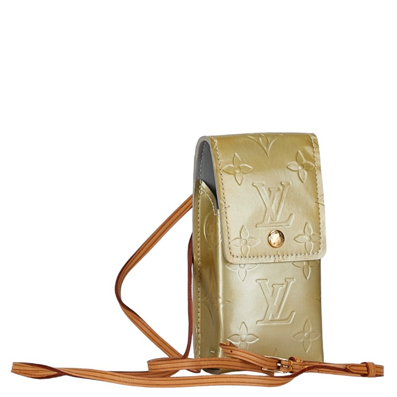 Louis Vuitton Monogram Vernis Walker Pouch Leather Shoulder Bag M91074 in Good condition