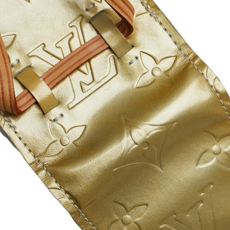 Louis Vuitton Monogram Walker Pouch Patent Leather M91074 in Very Good Condition