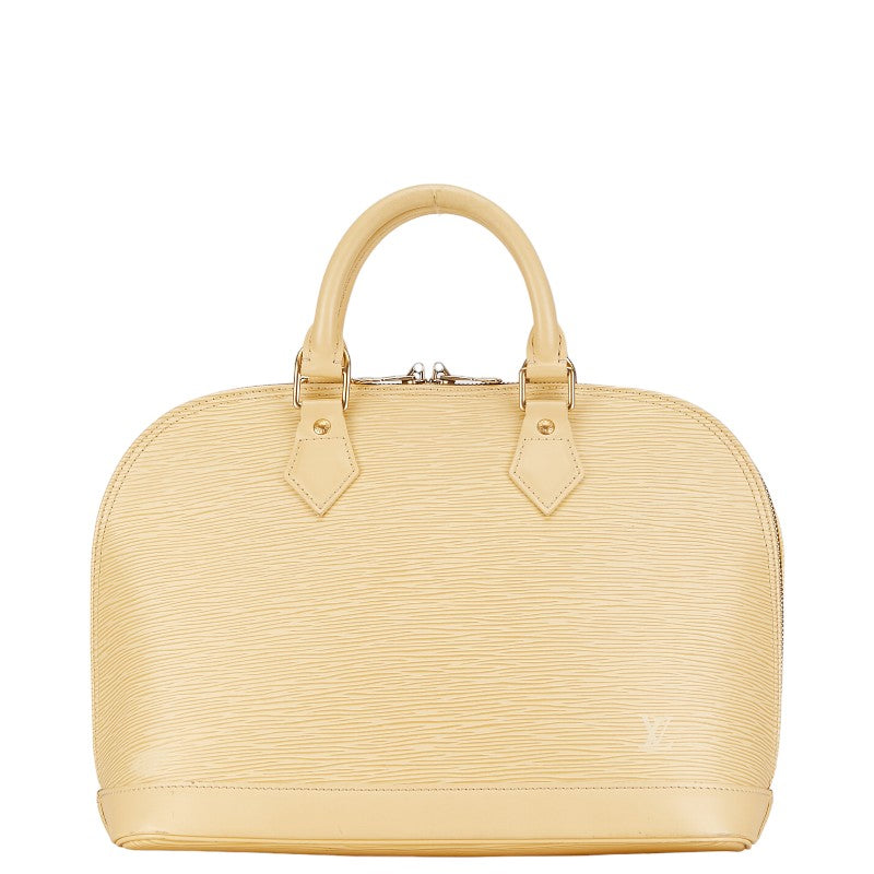 Louis Vuitton Alma PM Leather Handbag M41155 in Good condition